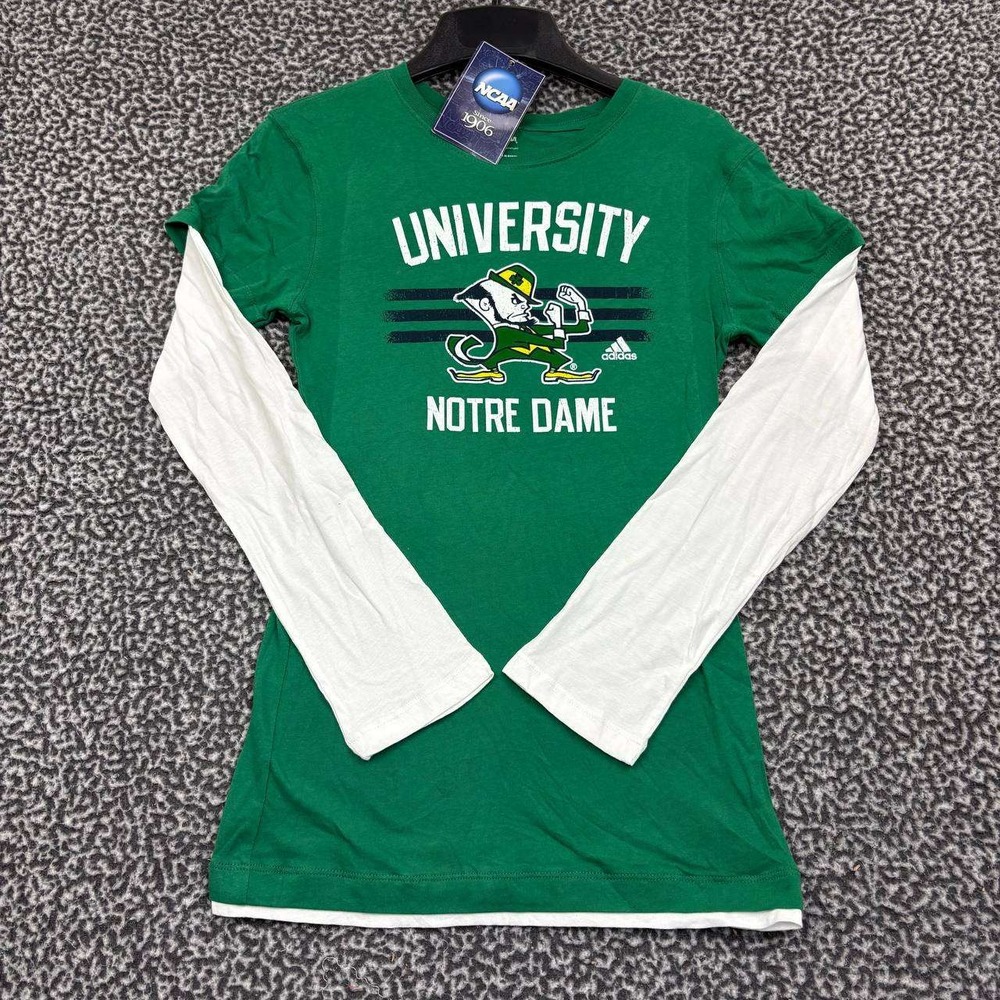 Notre Dame Fighting Irish Shirt Youth XL‎ 16 NCAA Long Sleeve Crew Neck New